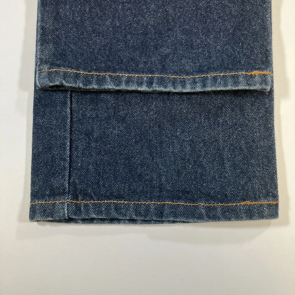 Vintage Levi's 505 Jeans Mens 36x36 Dark Wash Blue Regular Fit Denim Y2K